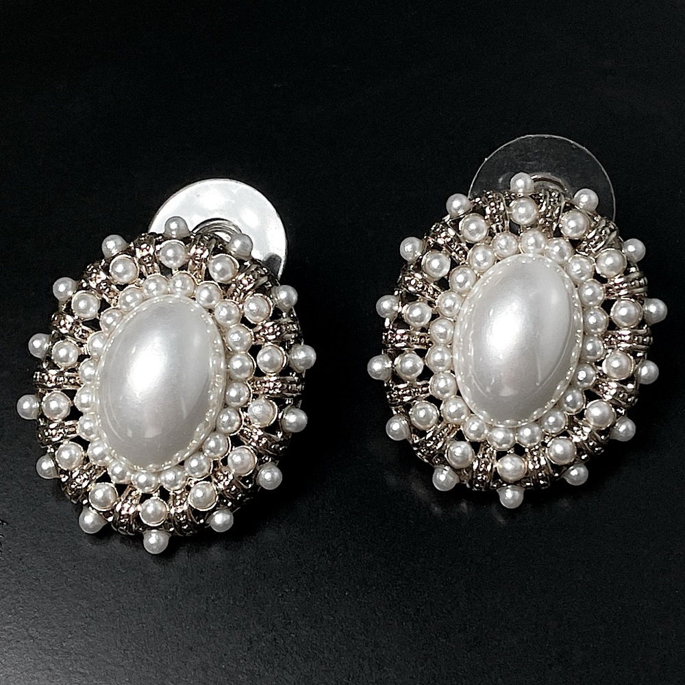 Freshwater Pearl Stud Earrings 925 Sterling Silver